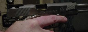 Keep your finger off the trigger