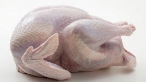 cleaned turkey